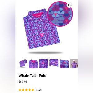BogeyBros Whale Tail - Polo